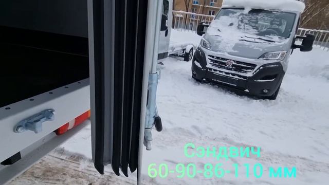 Изотермический фургон на 8 паллет на базе FIAT DUCATO