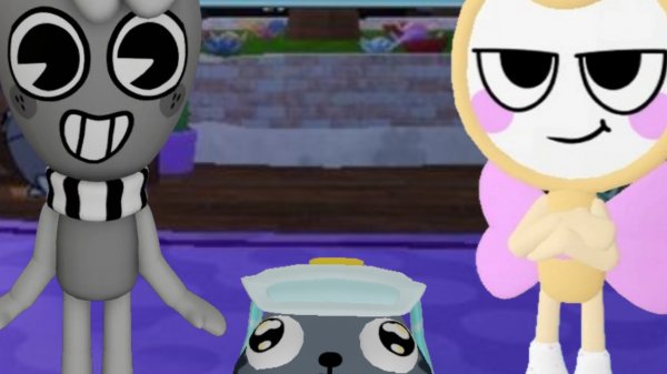 играем с командой в Dandy's world