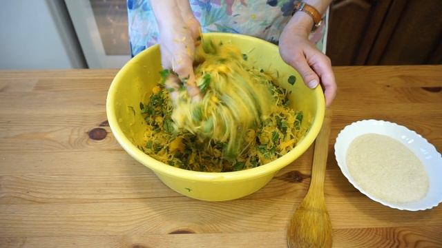 Запеканка из кабачка и дикоросов