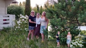 Дети в гости в выходные приезжали!!!