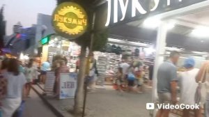 Крым. Судак. 3.08.2025 г. Вечерняя прогулка по кипарисовой аллее.