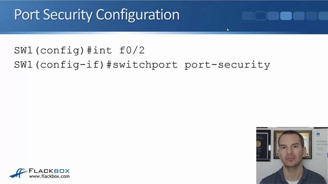 005. Preventing Unauthorized Devices with Port Security смотреть онлайн