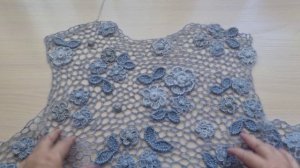 вязание крючком, ирландское кружево