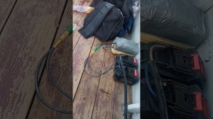 Лодочный электромотор из колеса от гироскутера