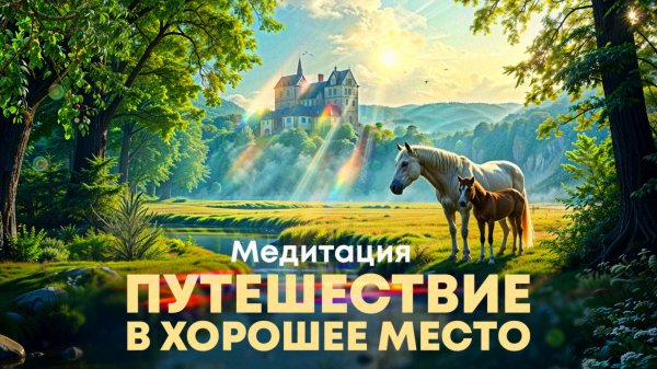 Медитация "Путешествие в хорошее место"☀️даёт силу, помощь, поддержку🔥укрепляет уверенность в себе