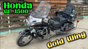 Обзор легенды мототуризма: Honda GL 1500 Gold Wing в Крыму! Интервью с владельцем. Коктебель 2025