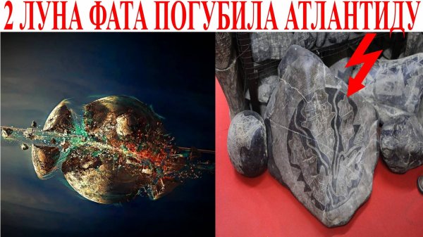 Падения второй луны (Фаты) и гибель Атлантиды доказано наукой.| Виктор Максименков-НАН