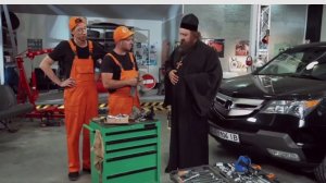 Ремонт автомобиля - приколы на сто | На троих смотреть онлайн, сериалы и комедии семейные .