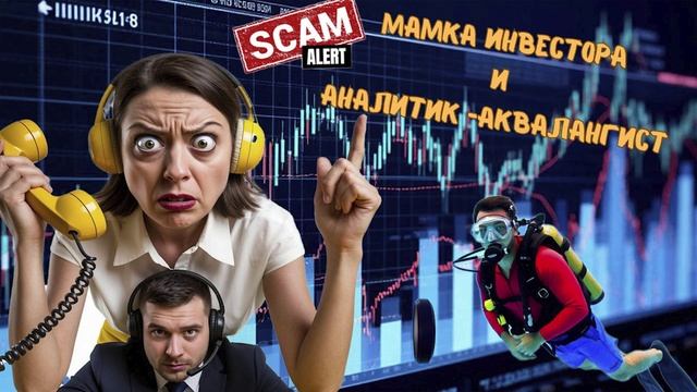 Мамка инвестора и аналитик - аквалангист.Телефонные аферисты смотреть онлайн