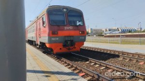 Поездка на электропоезде ЭД4М-0116 № 7206, до станции Саранск-1