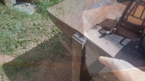 Самодельная, самосвальная  ТЕЛЕГА для мотоблока.