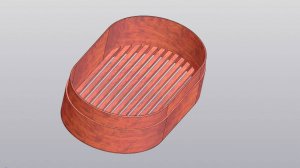 Как создать 3д модель МЫЛЬНИЦЫ в КОМПАС 3D Вырезать выдавливанием Скругление Массив по сетке