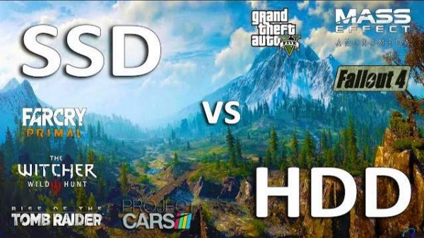 SSD vs HDD Test in 7 Games (Loading\FPS)
