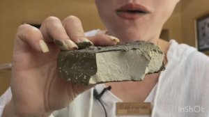 Паста из Дагестанской глины Чак-Чак. Плюс халва белая. Асмр для души)))