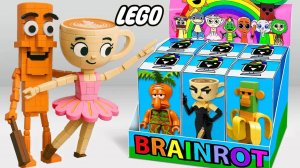 Распаковка итальянского BRAINROT LEGO (слепой бокс 3AM, загадочный набор TUNG TUNG Sahur)