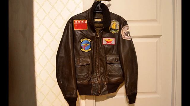 Летная куртка G-1 1973 года, эскадрилья VFC-13 ВМФ США. смотреть онлайн