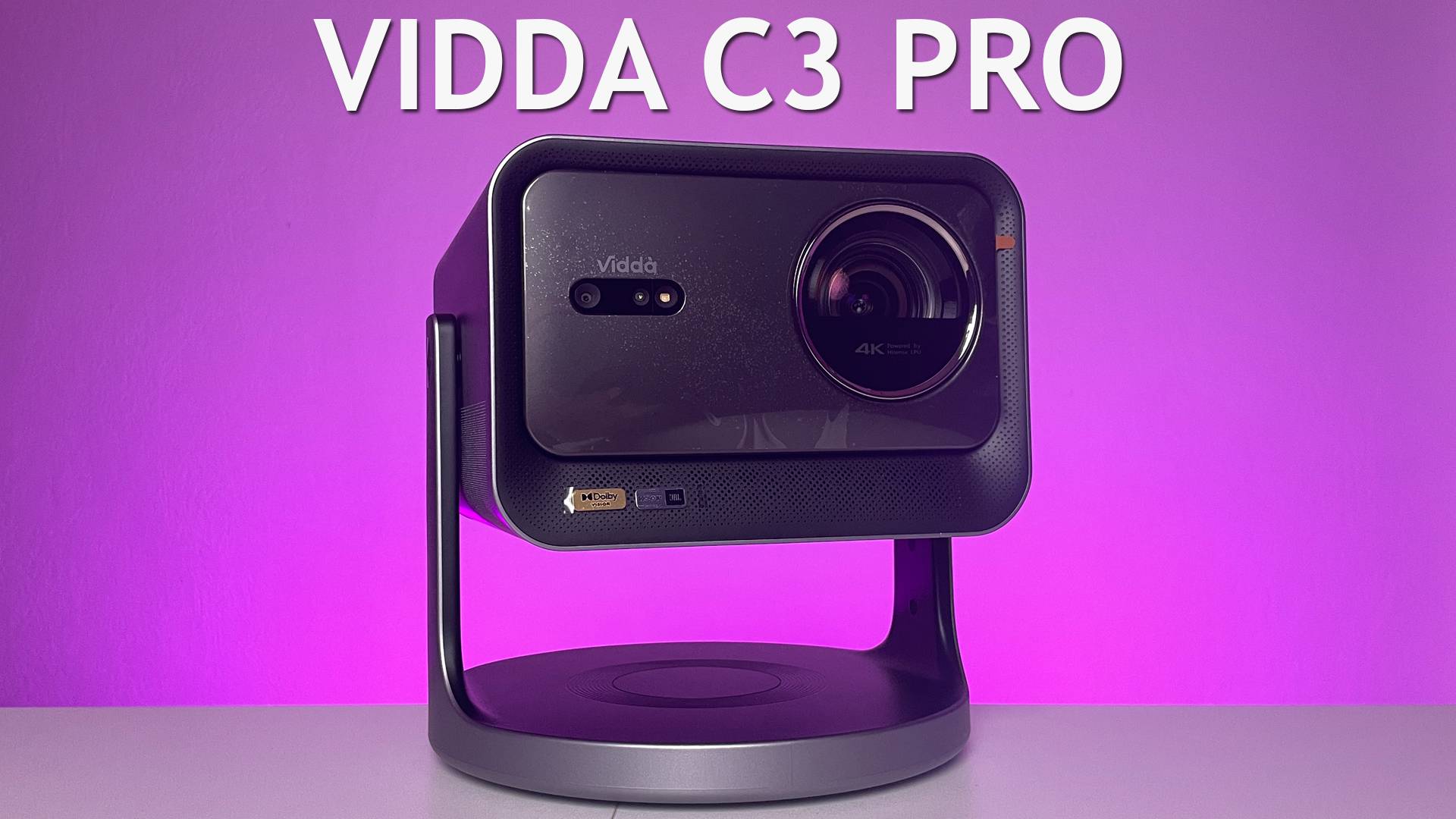 4К проектор Vidda C3 Pro с алиэкспресс смотреть онлайн