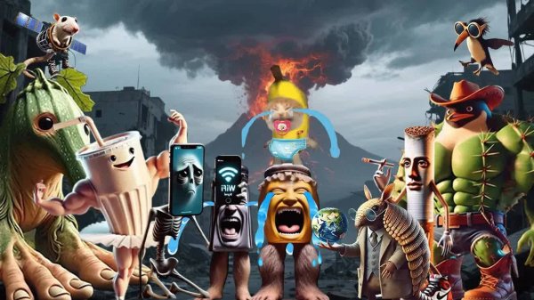 БРЕЙНРОТ: BANANA CAT 🍌🐱 (Мем и Брейнрот 🍯🧂) | Официальная анимация (30 минут)