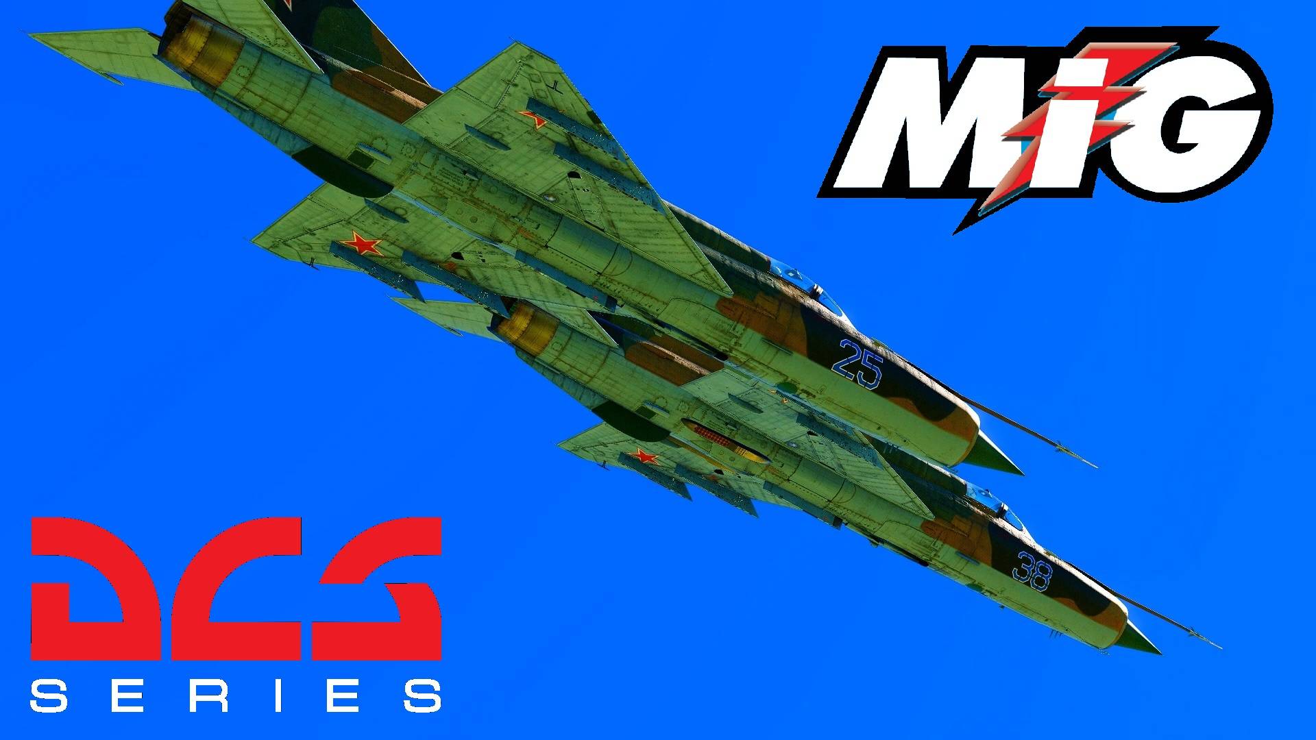 DCSWorld.МиГ21. Полёт в паре . MiG-21. Flight Of A Pair.