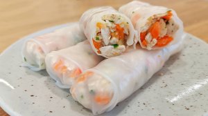 ДИЕТИЧЕСКИЕ РОЛЛЫ с индейкой и овощами