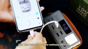 KONFULON Большая емкость 100000 mAh Power Bank 22,5 Вт Портативная запасная вспомогательная батарея