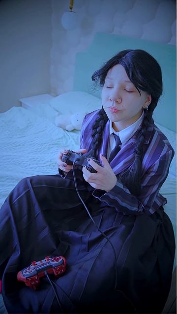 Wednesday Addams and her friends are monsters from children's nightmares! #funny #wednesday смотреть онлайн