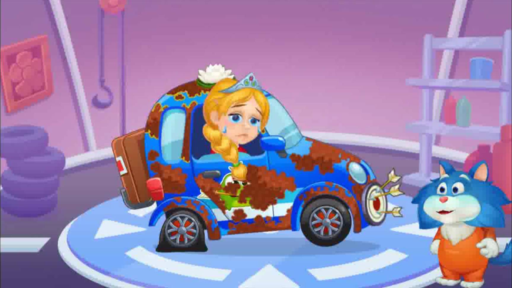 Кот Пломбир про Машинки|Автосервис у Пломбира|Мультик про машинки смотреть онлайн