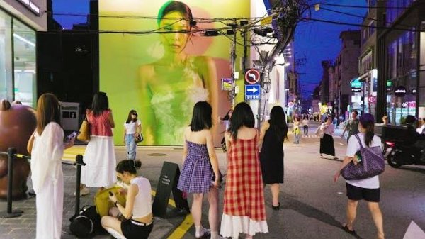 신사동 가로수길 불금 저녁 풍경, 핫 프라이데이 나이트 워크, 강남 여행, 서울 여행 워커