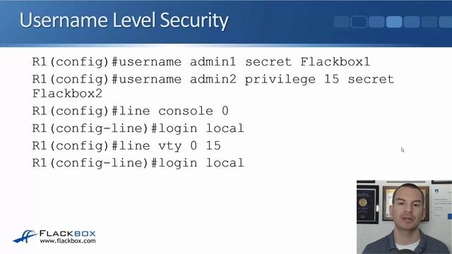 005. Usernames and Privilege Levels смотреть онлайн
