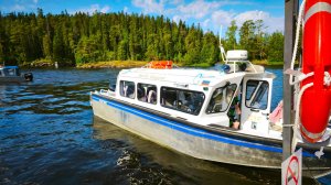 На катере от Сортавала до острова Валаам