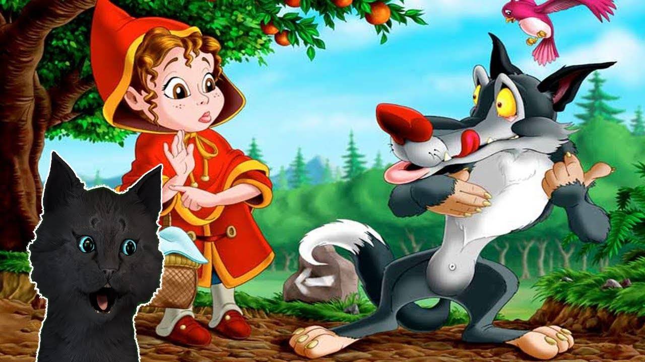 ЧИТАЕМ СКАЗКУ 🐺 КРАСНАЯ ШАПОЧКА 🐓 КУРОЧКА РЯБА 🐱 С ГОВОРЯЩИМ СУПЕР КОТОМ ( ИГРА для ДЕТЕЙ #174 смотреть онлайн
