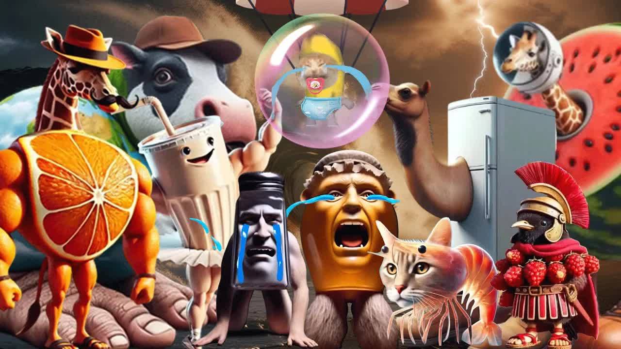 БРЕЙНРОТ: БАНАНА-КОТ 🍌🐱 (Мемы и Безумие) | Официальная Анимация #2 смотреть онлайн