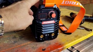 УСТАНОВКА ДРОССЕЛЯ НА СВАРОЧНЫЙ АППАРАТ PATRIOT WM 200 D