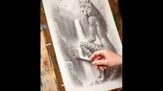 Урок рисования 208