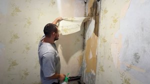 Вот такое начало ремонта! Пришлось разбить стену. Куда делись все куры? Ночная поездка в гости.