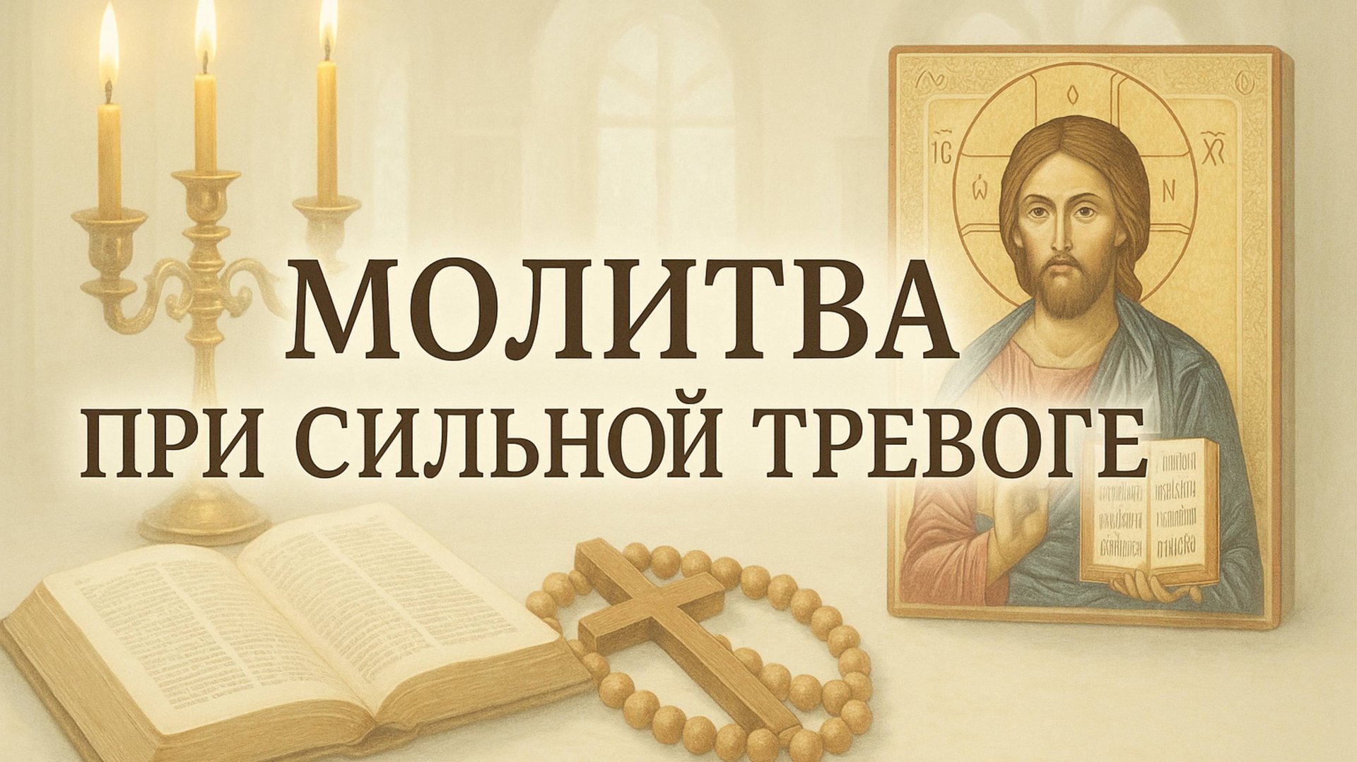 Молитва при сильной тревоге смотреть онлайн