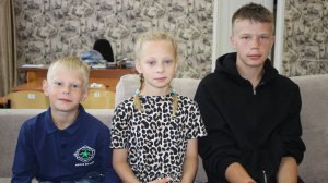 Тимофей, 14 лет, Валерия, 10 лет, Владимир, 7 лет (видео-анкета)