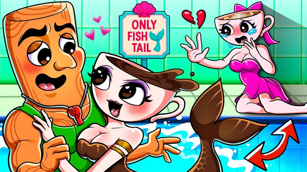 Капуччина не может войти… Ей нужен хвост! Давайте поможем Ей! 💕💕 / Sprunki & Brainrot смотреть онлайн
