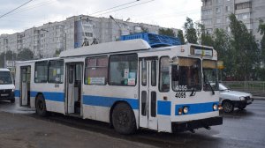 Троллейбус ЗиУ-682 КВР БТРМ-4095. Покатушки по Барнаулу.
