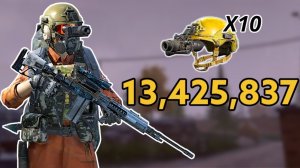 Более 13 миллионов прибыли от охоты на Thermals T7 в ночном режиме на ферме 80 | Arena Breakout