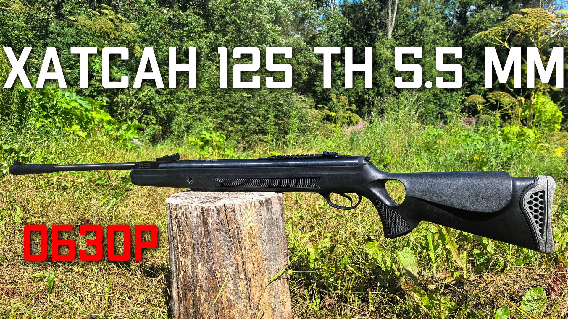 Хатсан 125 ТН пневматическая винтовка в калибре 5 5 мм ОБЗОР Hatsan 125 TH смотреть онлайн