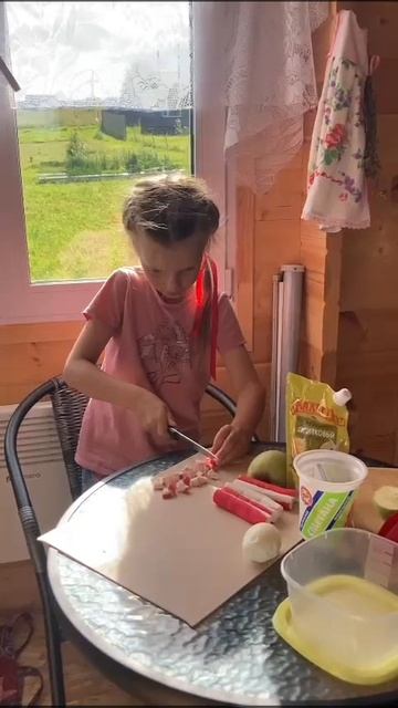 Салат из крабовых палочек