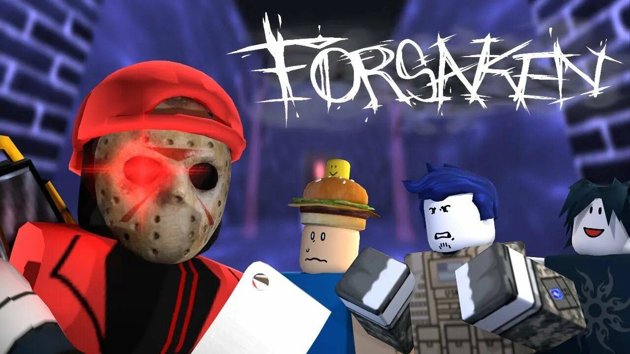 [VANITY JASON vs SURVIVORS] Forsaken /Roblox animated music video смотреть онлайн