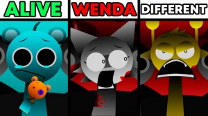 ⚡ INCREDIBOX SPRUNKI | WENDA ALIVE vs DIFFERENT (NEW MOD!) - КТО ЛУЧШЕ? ✨