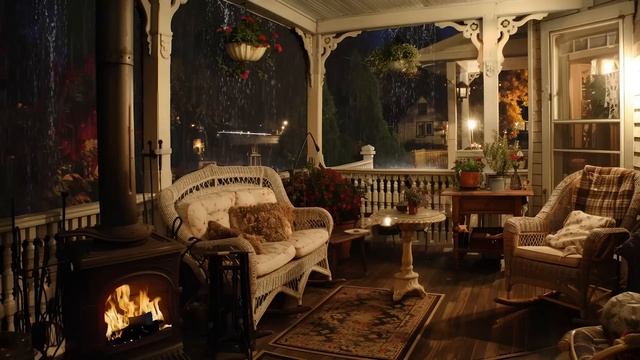 Доброй НОЧИ / ШУМ дождя / JAZZ 80-х / Приятная НОСТАЛЬГИЯ...