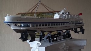 Теплоход Ракета на подводных крыльях СССР модель