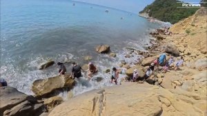 ГЕЛЕНДЖИК Прасковеевка пляж Парус сегодня 4 августа 2025. Какая погода сейчас в Геленджике. Море