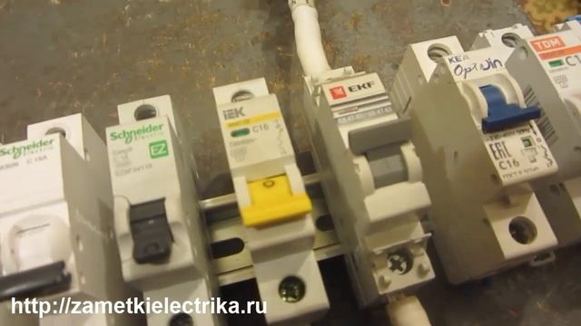 Прогрузка по ГОСТу автоматов (IEK, EKF, EATON, CHINT) током 1,45·In смотреть онлайн