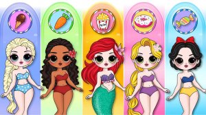 НОВЫЕ модели бумажных кукол и поделок Эльзы, Энканто, Соника, Чудесной божьей коровки и Чатнуара сво