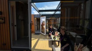 Комплекс из морских контейнеров на Open Village. Обзор